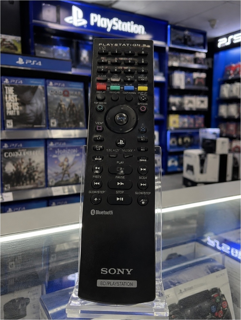 Sony PS3 Blu-ray Media Remote CECHZR1U Bluetooth Tested